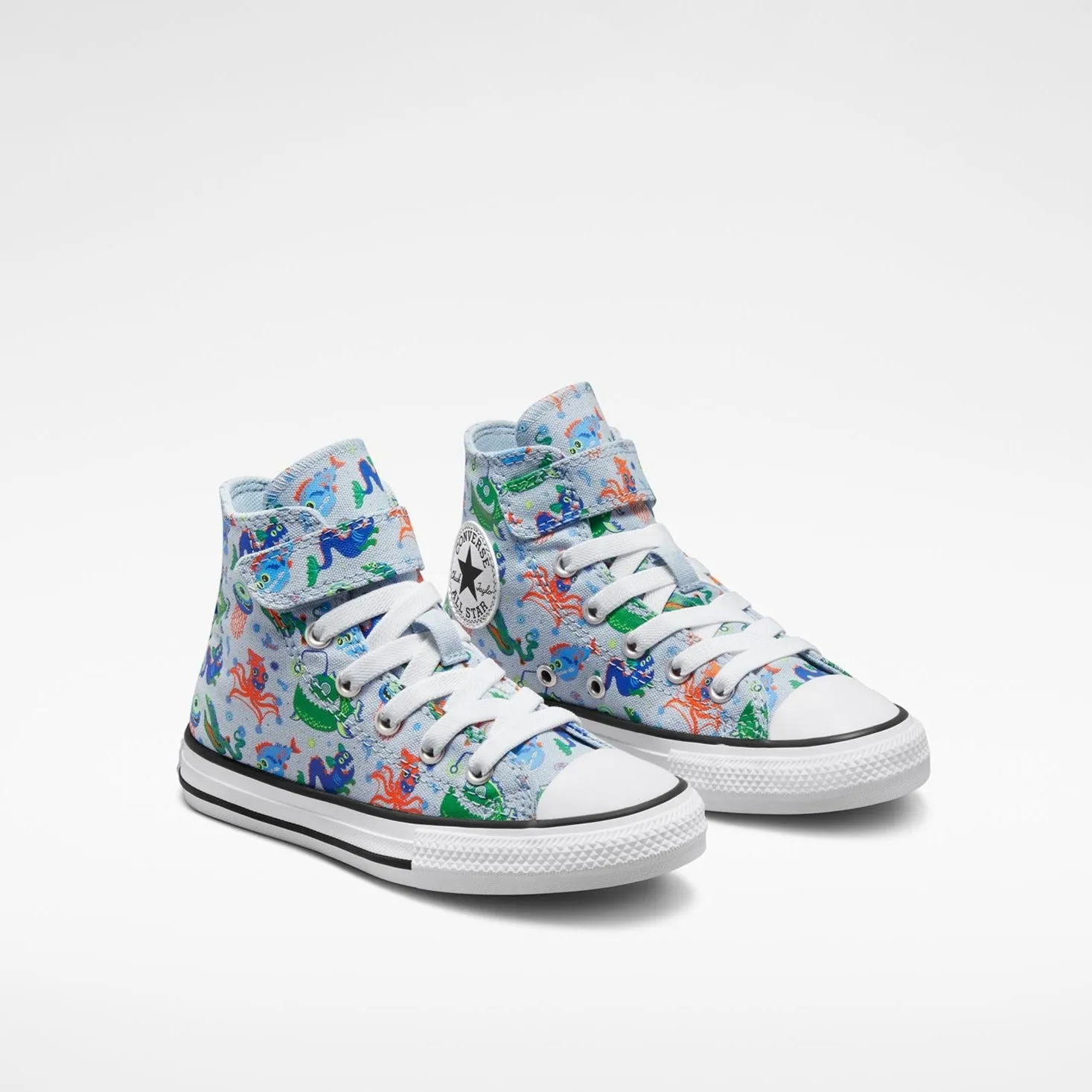 Converse Chuck Taylor All Star 1V Summer Submarines Kids High Top Shoe